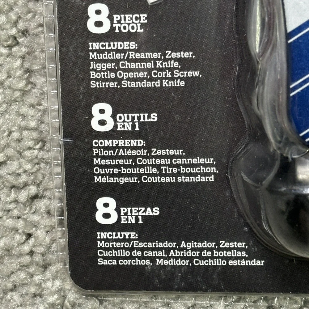 NFL Los Angeles Rams Bartender Multi Tool NEW WITH KNIFE DAD‎ GIFT